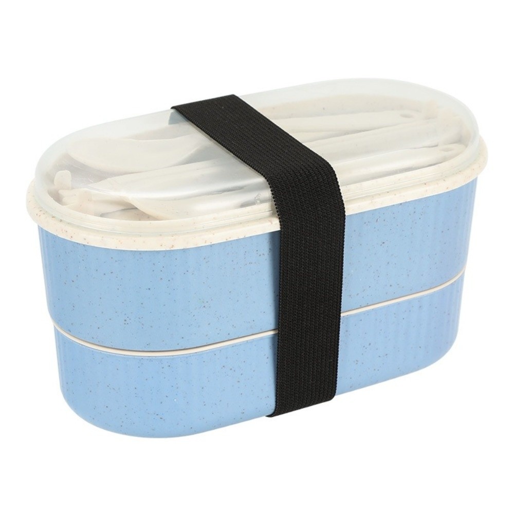 Meal Prep Microwave - Portable Double Layer Lunch Box High
