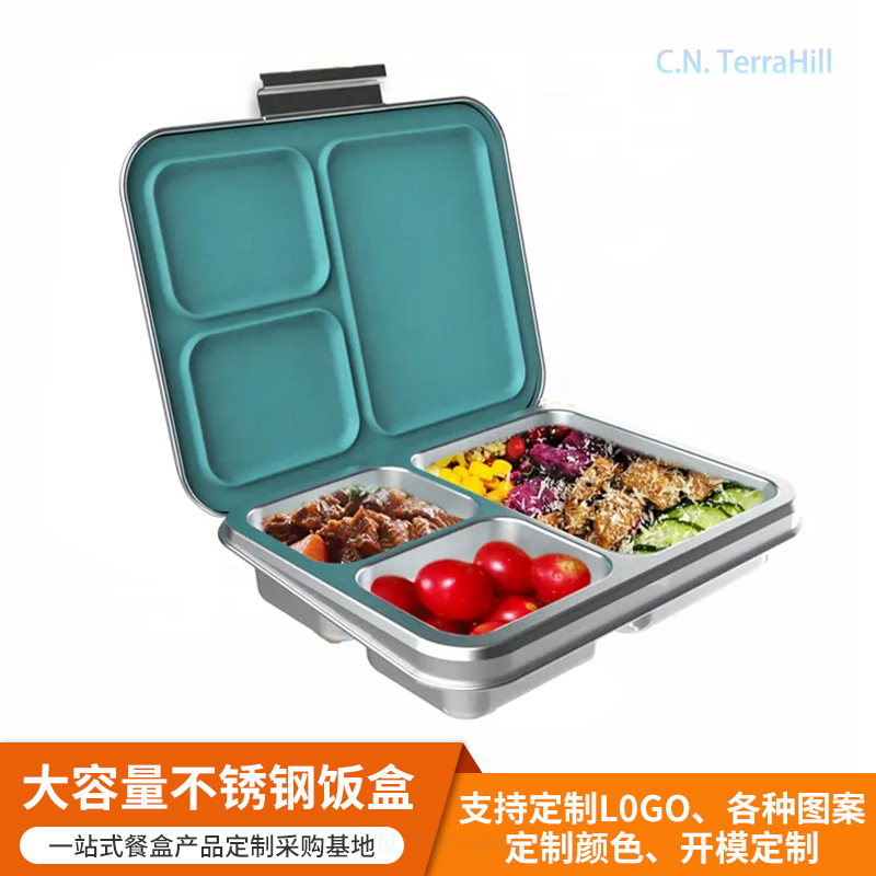 Stainless Bento Box - Food Grade 304 Stainless Steel Insulated