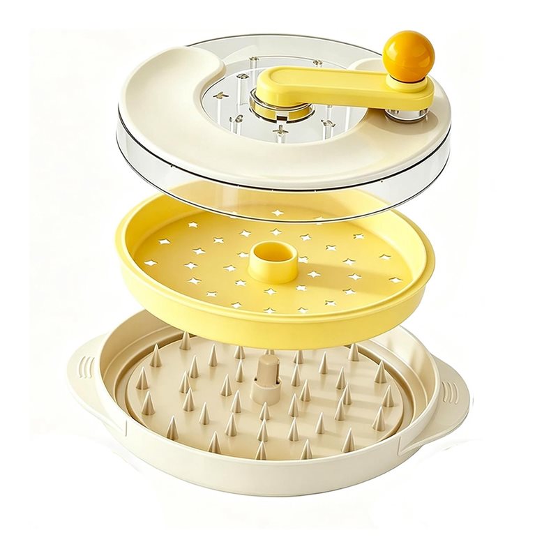 Meal Prep Chicken Breast - AAAN-Manual Chicken Breast Shredder Tool 360