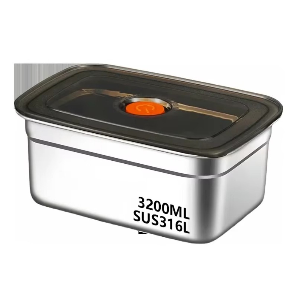 Meal Prep Microwave - Stainless Steel Camping Lunch Box Leak-proof