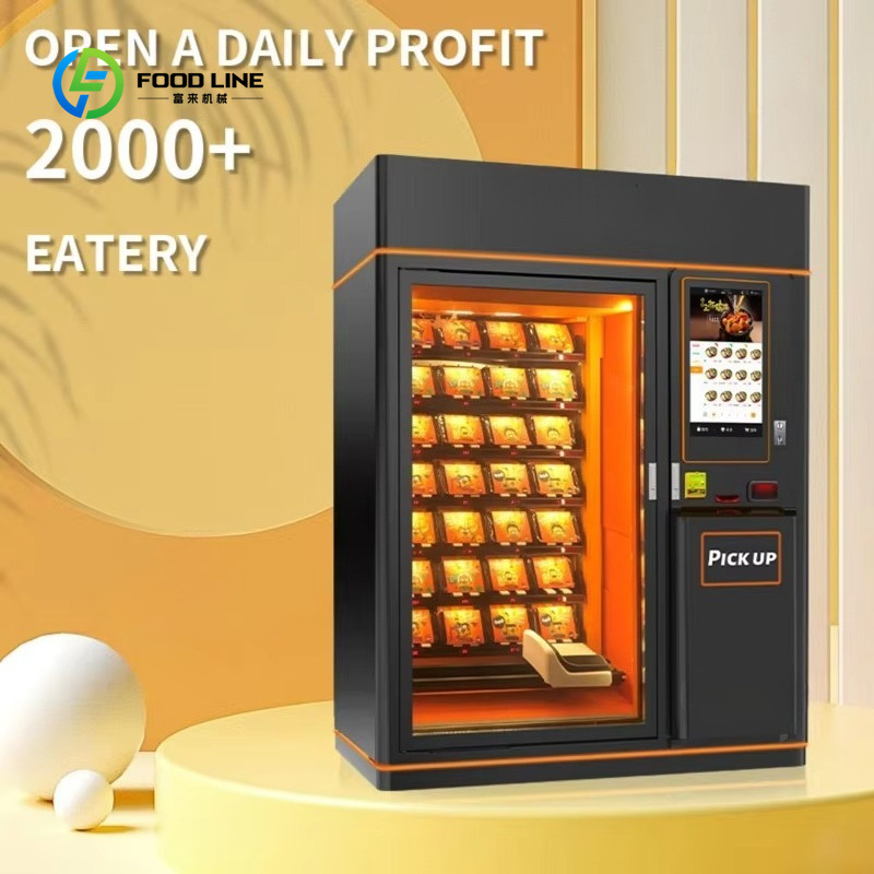 Meal Prep Vending Machine - Customized Hot Food Vending Machine Fast