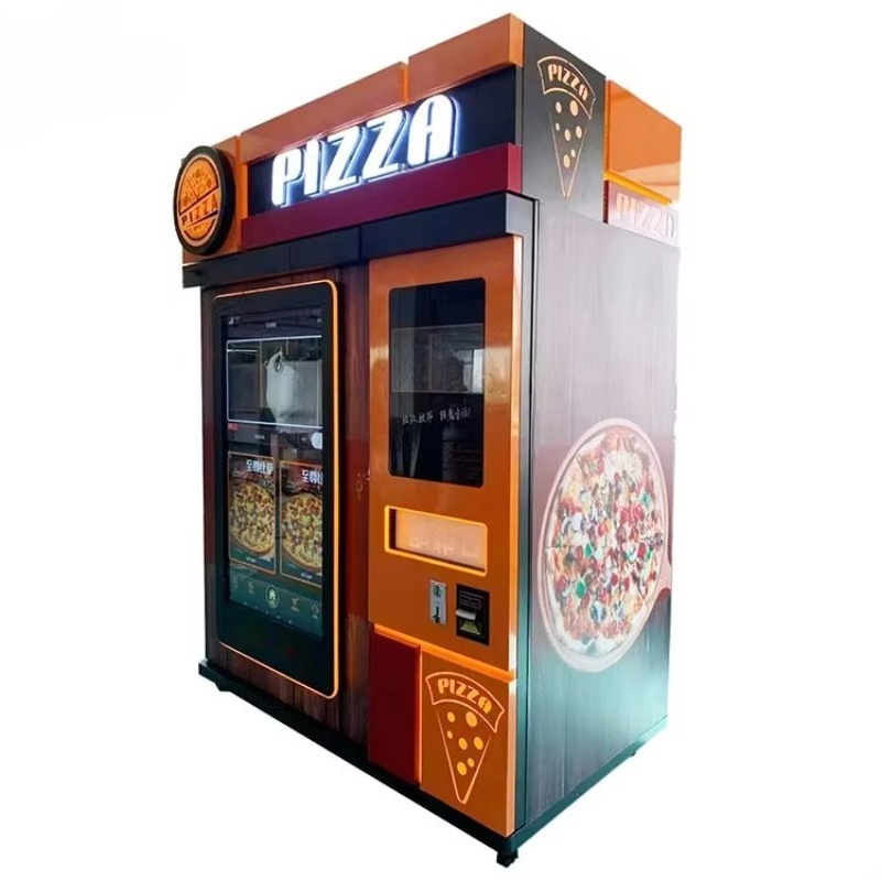 Industrial Grade Automatic Piz - огляд і ціна Meal Prep Vending Machine