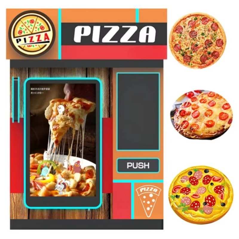 Industrial Grade Automatic Piz - огляд і ціна Meal Prep Vending Machine
