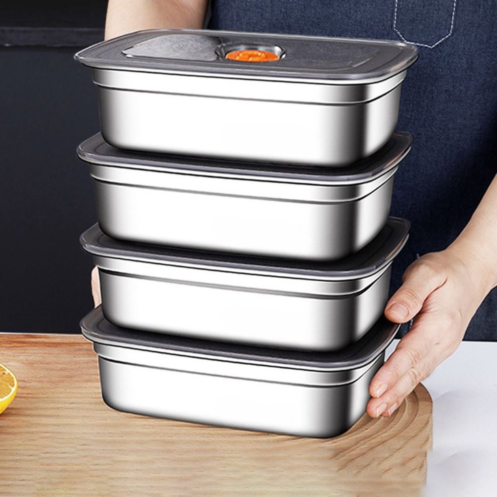 Stainless Steel Camping Lunch  - огляд і ціна Meal Prep Microwave
