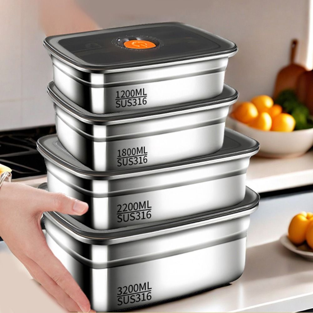 Stainless Steel Camping Lunch  - огляд і ціна Meal Prep Microwave