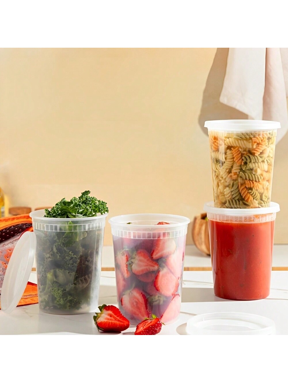 24Pack 32oz Deli Containers wi - огляд і ціна Meal Prep Day