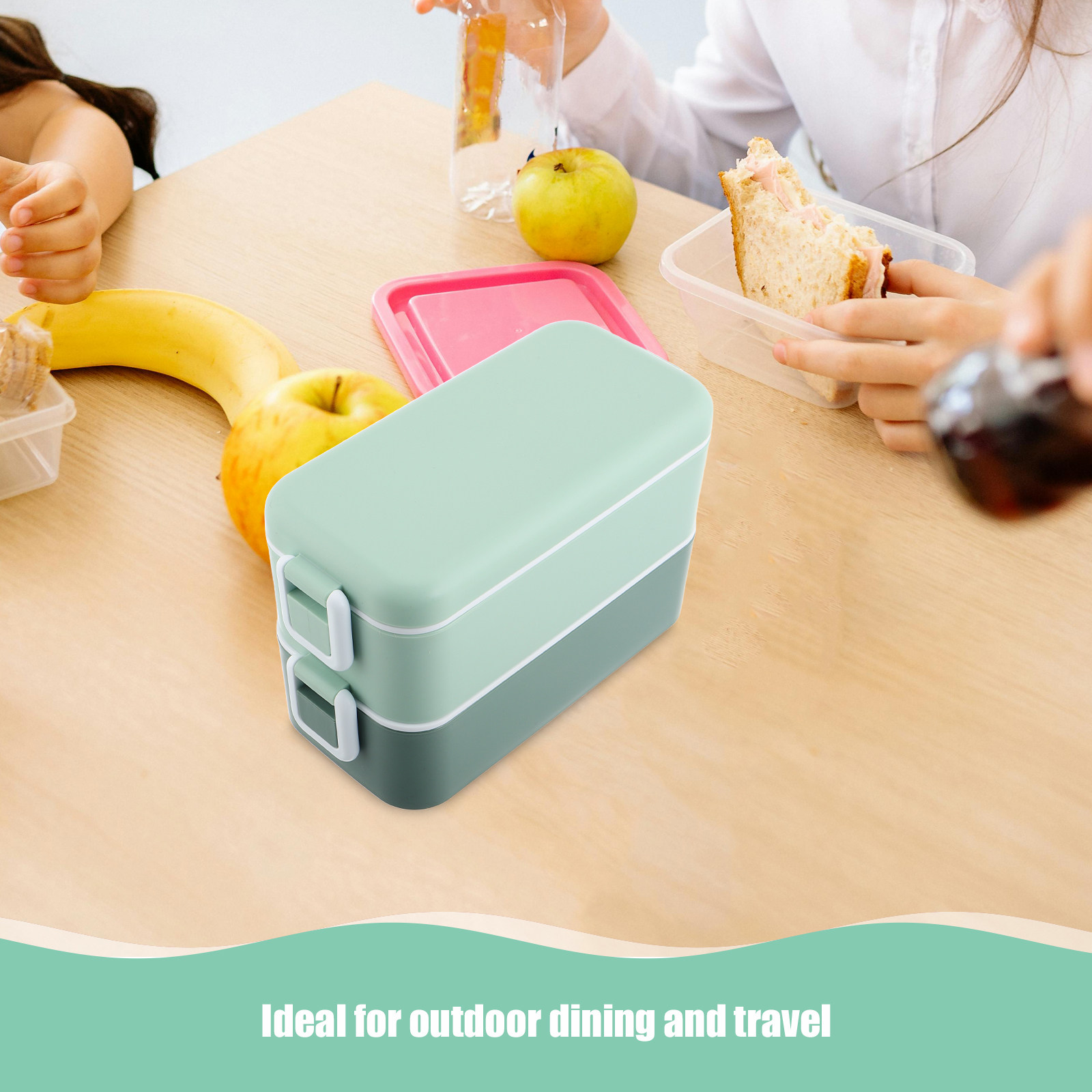 Stackable Divided Meal Prep Co - огляд і ціна Meal Prep Korean