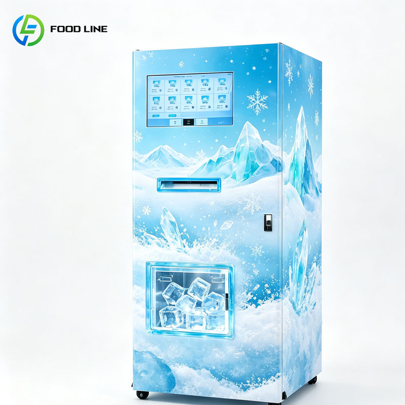 Commercial Vending Machine Ice - огляд і ціна Meal Prep Vending Machine