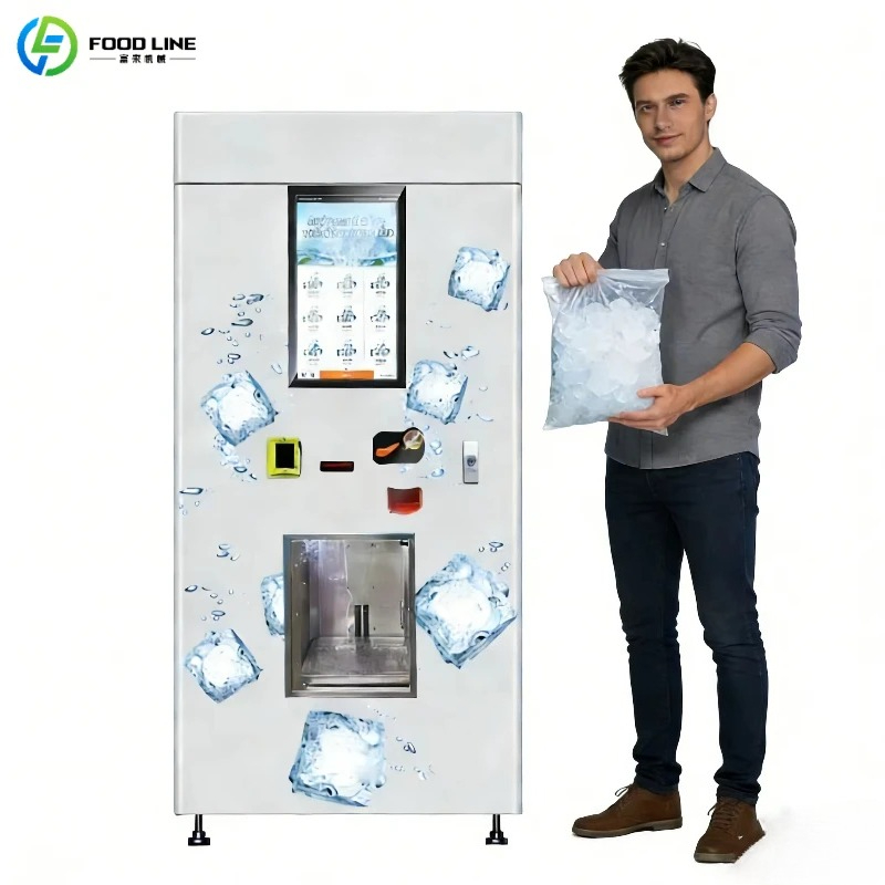 Commercial Vending Machine Ice - огляд і ціна Meal Prep Vending Machine