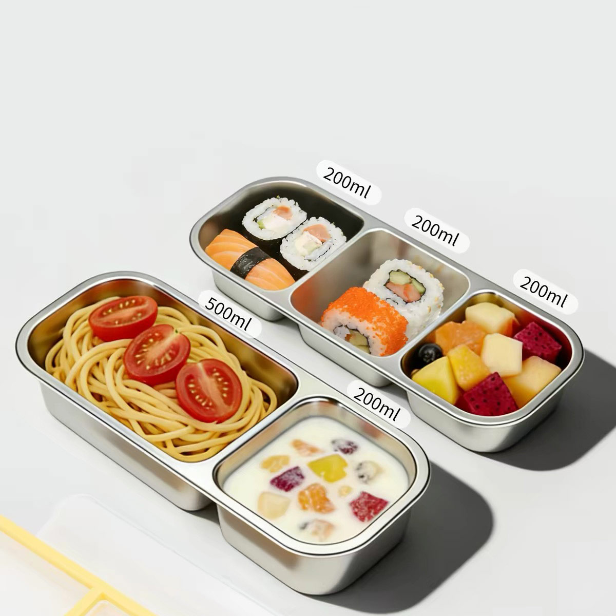 Stainless Steel Food Storage B - огляд і ціна Stainless Bento Box