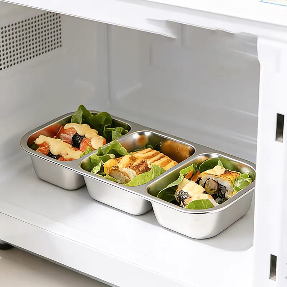 Stainless Steel Food Storage B - огляд і ціна Stainless Bento Box