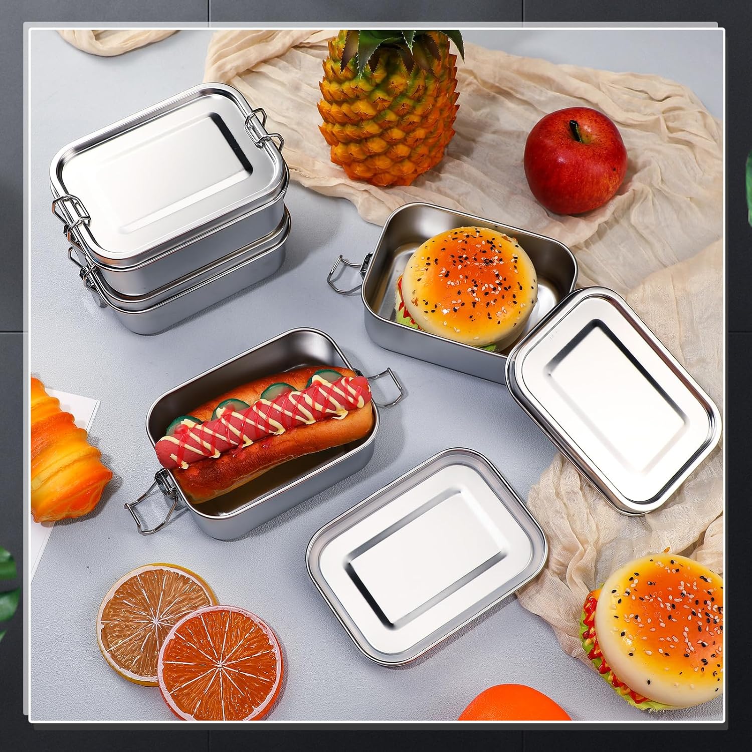 Stainless Steel Food Storage C - огляд і ціна Meal Prep Day