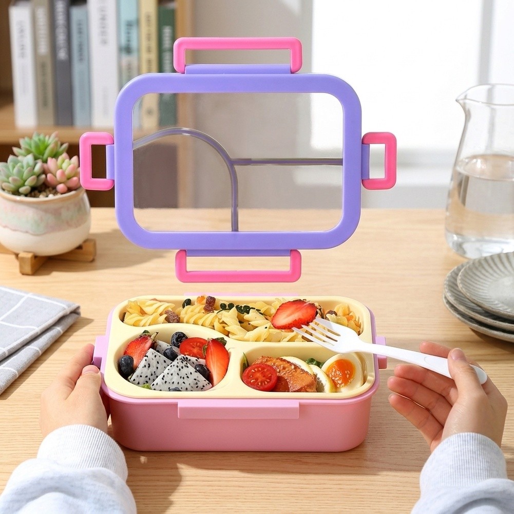 Stainless Steel Bento/Box 3 Co - огляд і ціна Stainless Bento Box