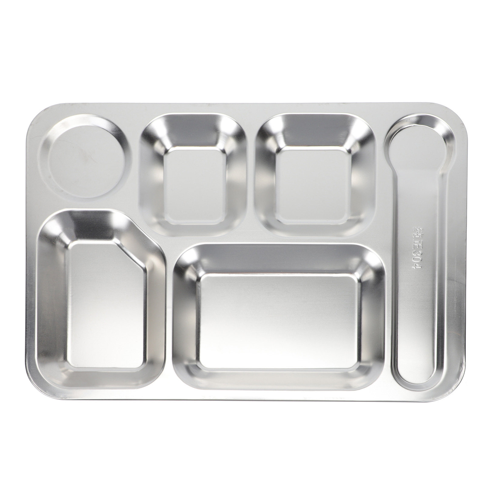 1pc Stainless Steel 6-Compartm - огляд і ціна Stainless Bento Box