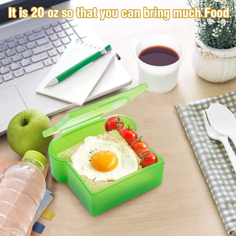 Transparent Toast Shape Food C - огляд і ціна Meal Prep Microwave