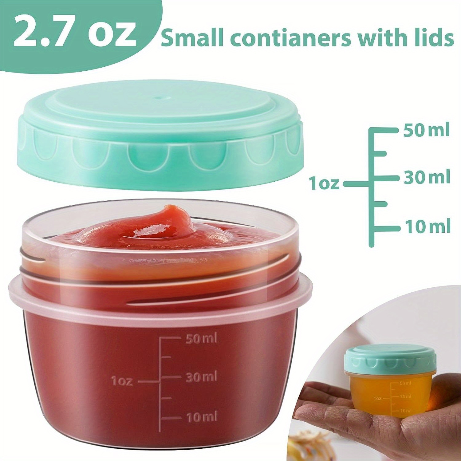 1-6 Pack 2.7 OZ Salad Dressing - огляд і ціна Meal Prep Microwave