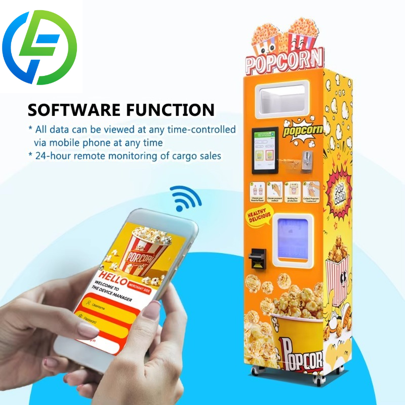 Customized 24/7 Operation Popc - огляд і ціна Meal Prep Vending Machine