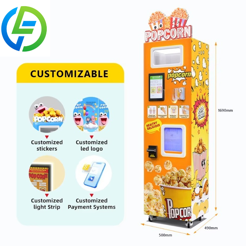 Customized 24/7 Operation Popc - огляд і ціна Meal Prep Vending Machine