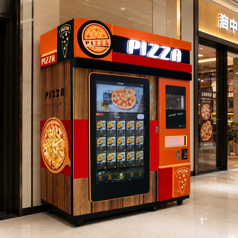 Food Safe Pizza Vending Machin - огляд і ціна Meal Prep Vending Machine
