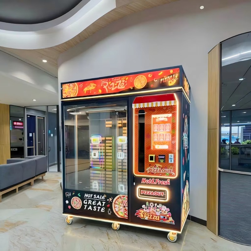 Food Safe Pizza Vending Machin - огляд і ціна Meal Prep Vending Machine