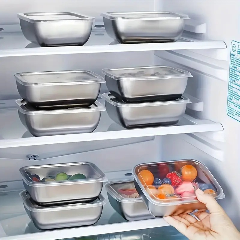 5-Piece Stainless Steel Food S - огляд і ціна Meal Prep Day