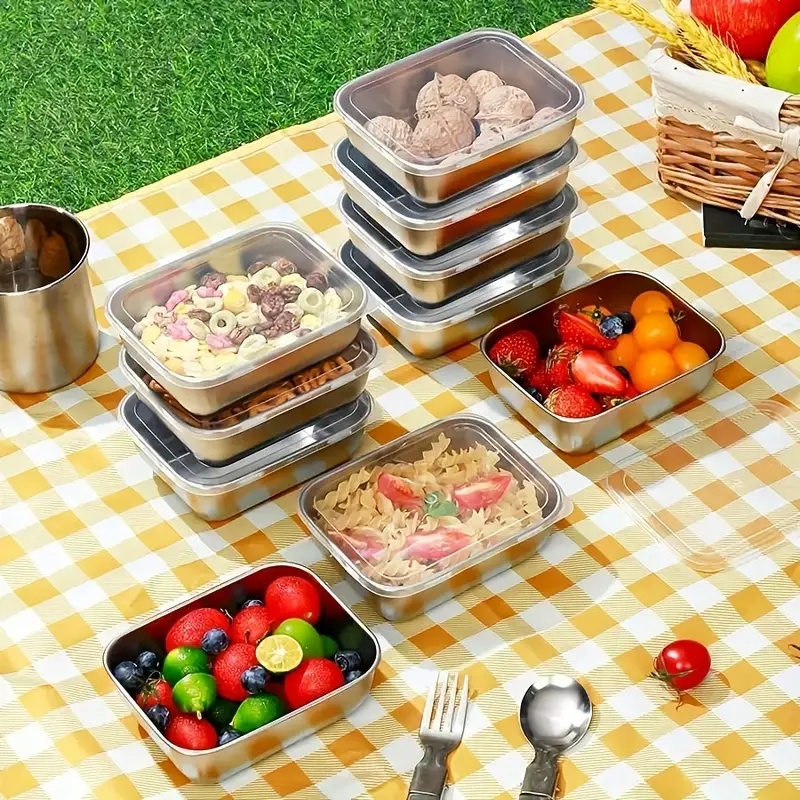 5-Piece Stainless Steel Food S - огляд і ціна Meal Prep Day