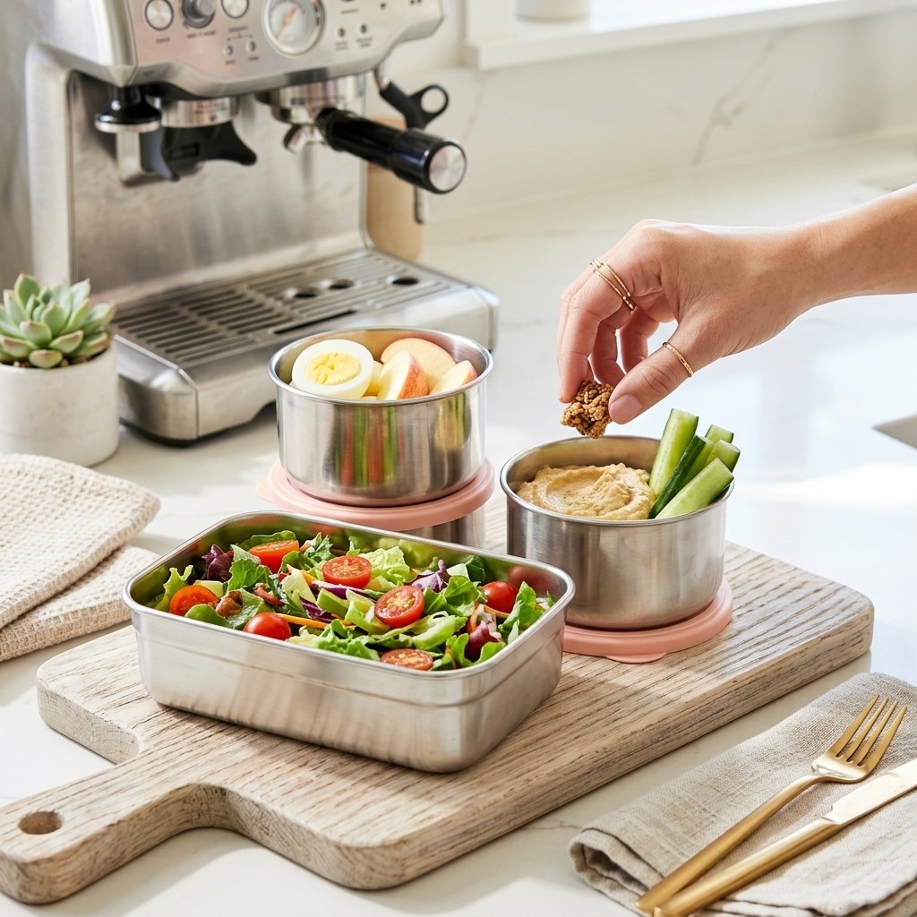 Microwave Safe 304 Stainless S - огляд і ціна Meal Prep Day