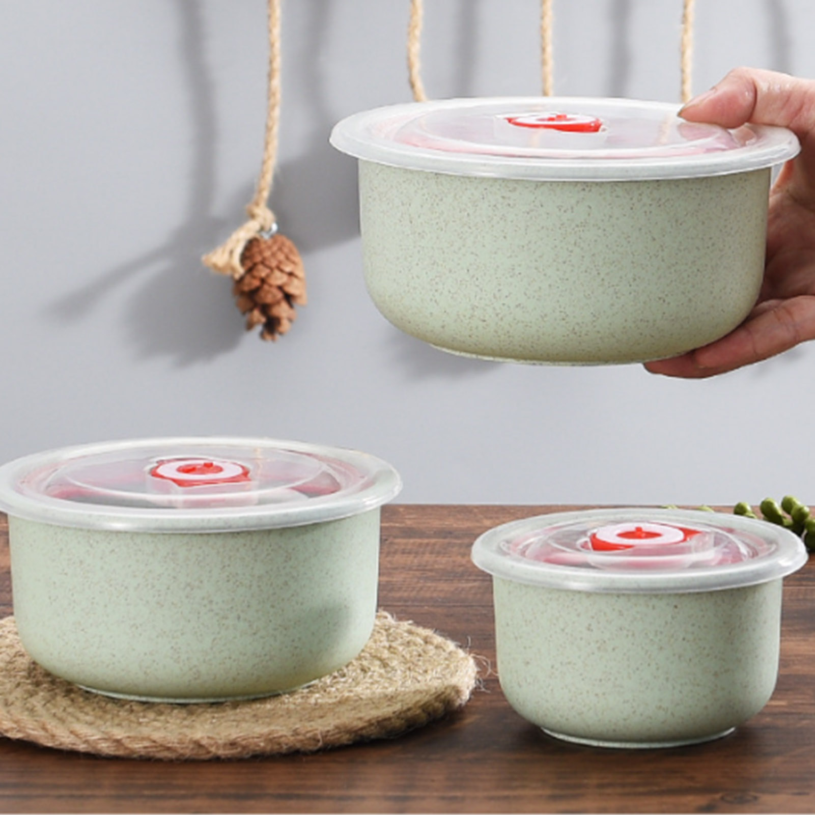 3pcs Food Storage Containers B - огляд і ціна Meal Prep Day