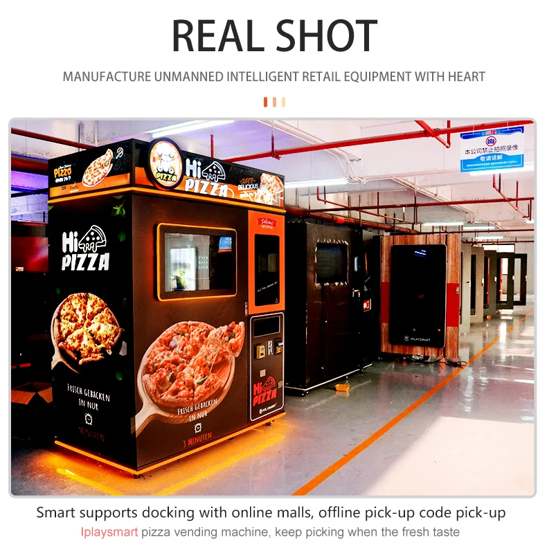 Customized Fully Automated Piz - огляд і ціна Meal Prep Vending Machine