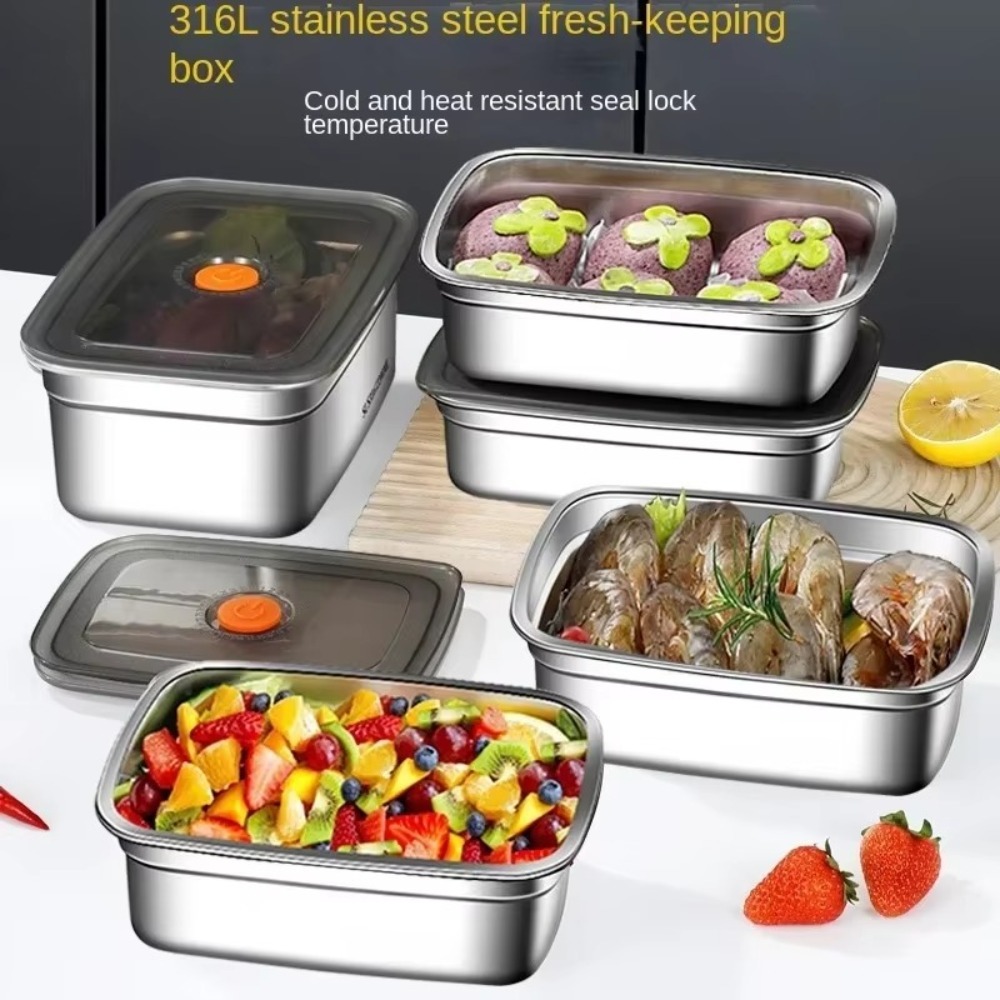 Stainless Steel Camping Lunch  - огляд і ціна Meal Prep Microwave