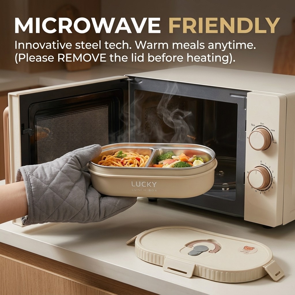 Microwavable 304 Stainless Ste - огляд і ціна Meal Prep Day