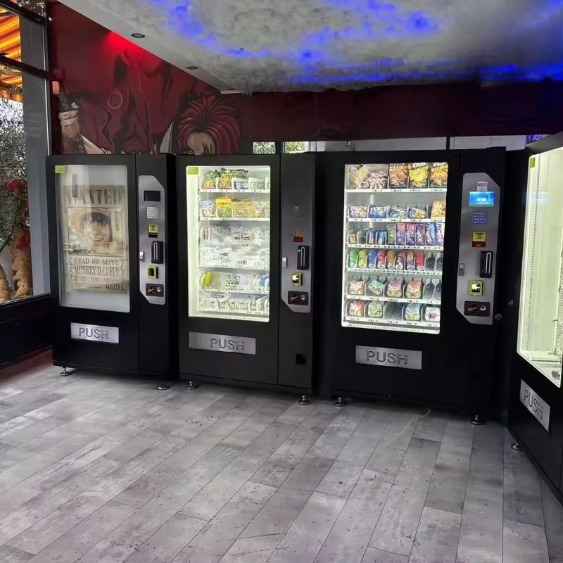 Custom  Automatic Locker Intel - огляд і ціна Meal Prep Vending Machine