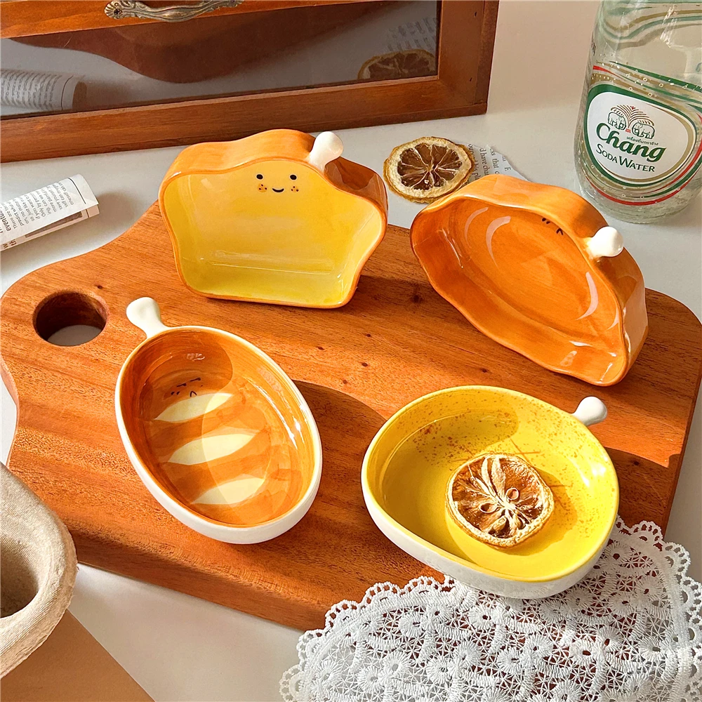 Creative Bread Shaped Ceramic  - огляд і ціна Sauce Dipping Cup