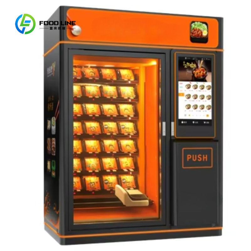 Customized Hot Food Vending Ma - огляд і ціна Meal Prep Vending Machine