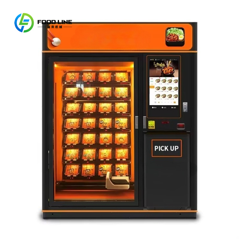 Customized Hot Food Vending Ma - огляд і ціна Meal Prep Vending Machine