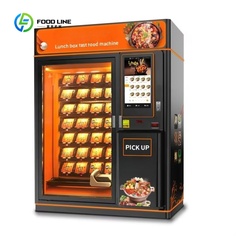 Customized Hot Food Vending Ma - огляд і ціна Meal Prep Vending Machine
