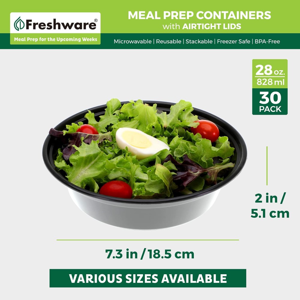 Meal Prep Containers with Lids - огляд і ціна Meal Prep Microwave