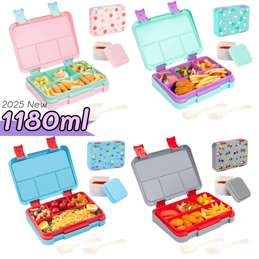 40oz Cartoon Pattern Bento Lun - огляд і ціна Meal Prep Day