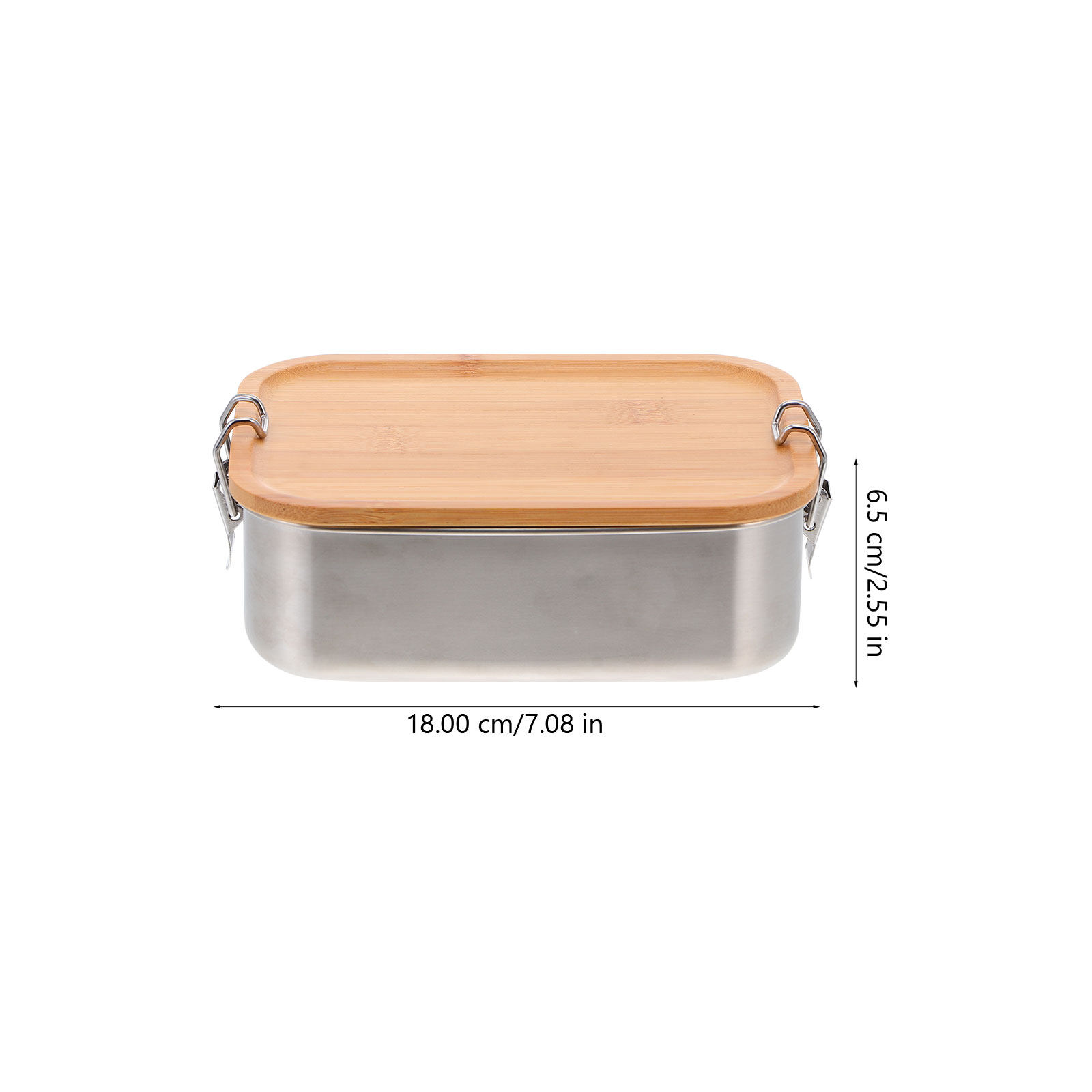 1Pcs Stainless Steel Bento Lun - огляд і ціна Stainless Bento Box