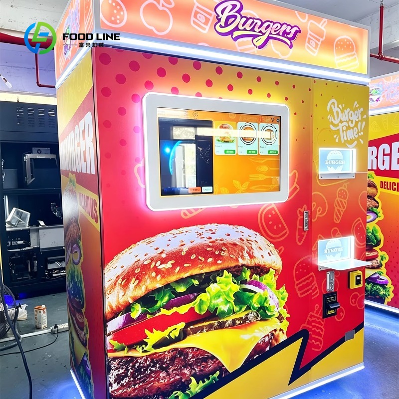 Customized Automatic Burger Ma - огляд і ціна Meal Prep Vending Machine