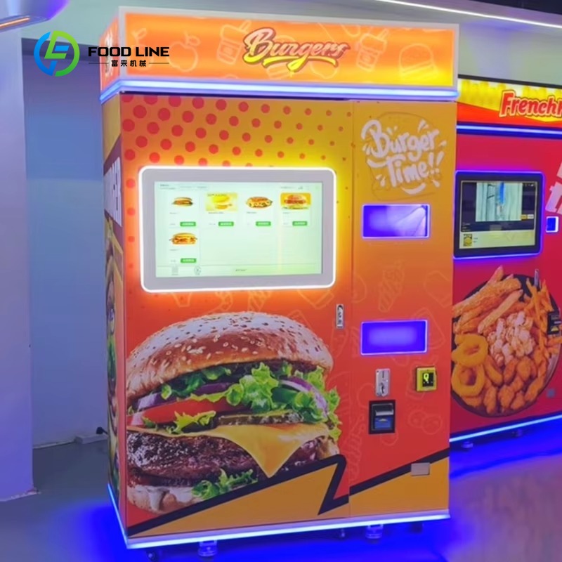 Customized Automatic Burger Ma - огляд і ціна Meal Prep Vending Machine