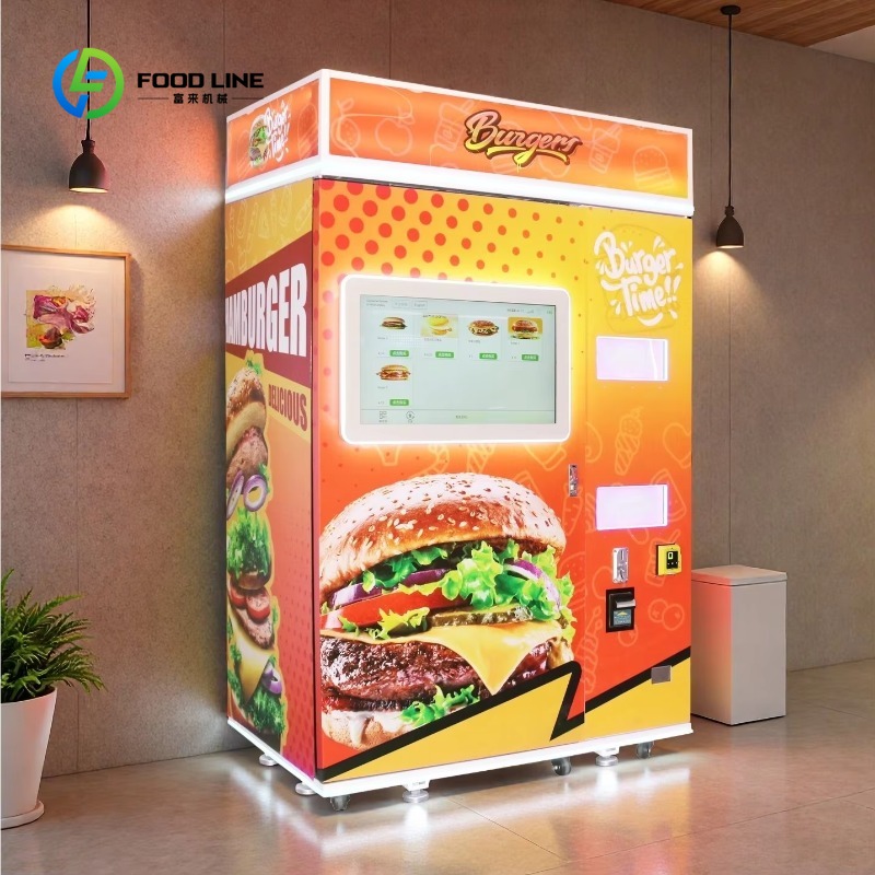 Customized Automatic Burger Ma - огляд і ціна Meal Prep Vending Machine