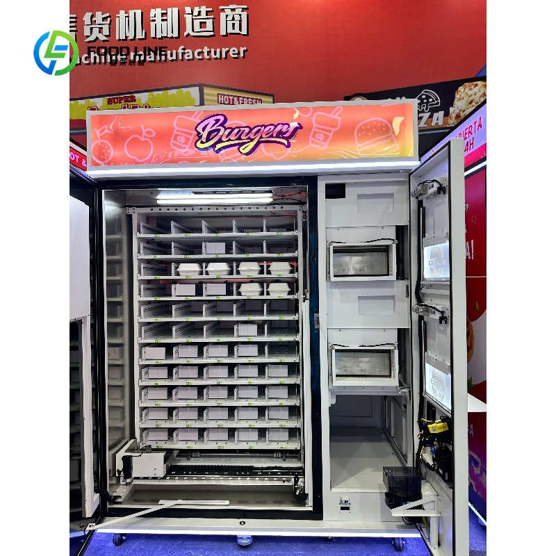 Customized Automatic Burger Ma - огляд і ціна Meal Prep Vending Machine