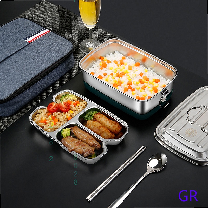 304 Stainless Steel Lunch Box  - огляд і ціна Stainless Bento Box