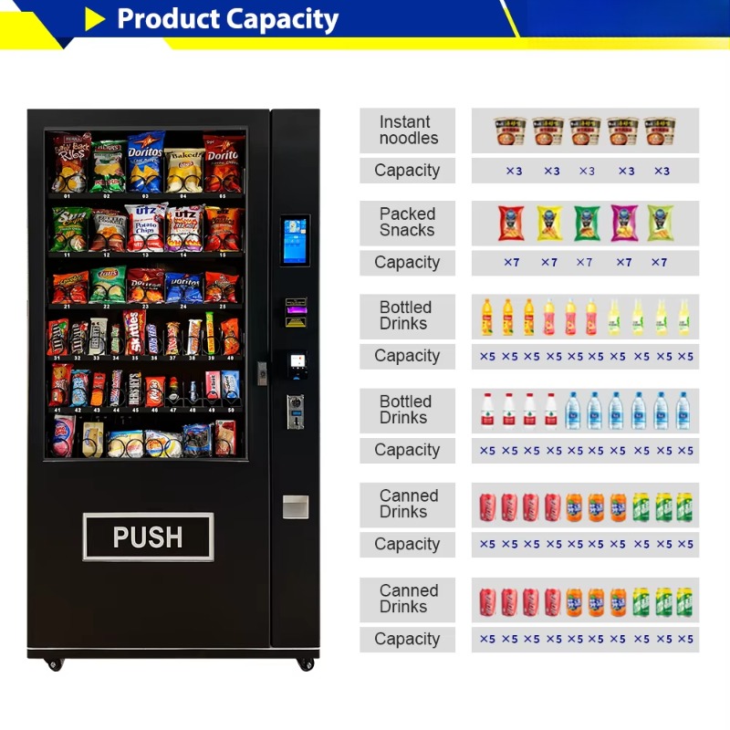 Smart Automatic Vending Machin - огляд і ціна Meal Prep Vending Machine